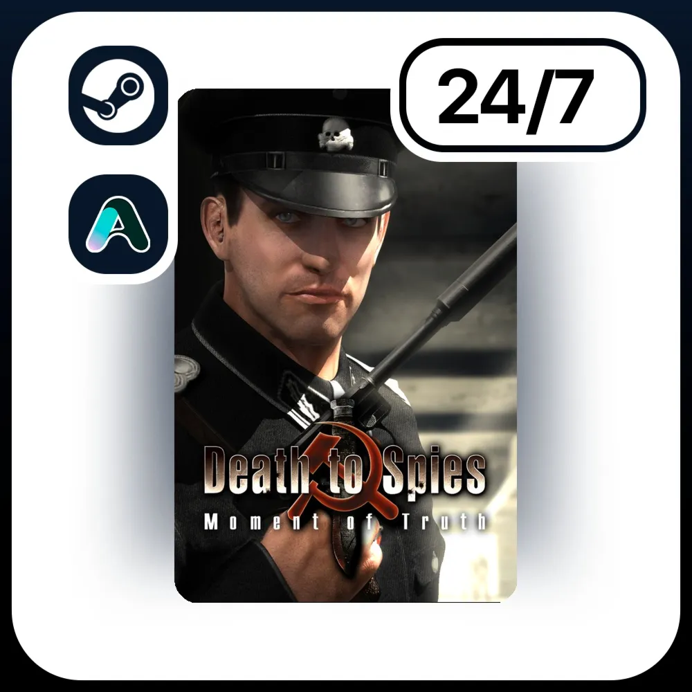 АВТО DEATH TO SPIES: MOMENT OF TRUTH \ STEAM ПОДАРКОМ ДЛЯ KZ | RU | UA | CIS 24/7