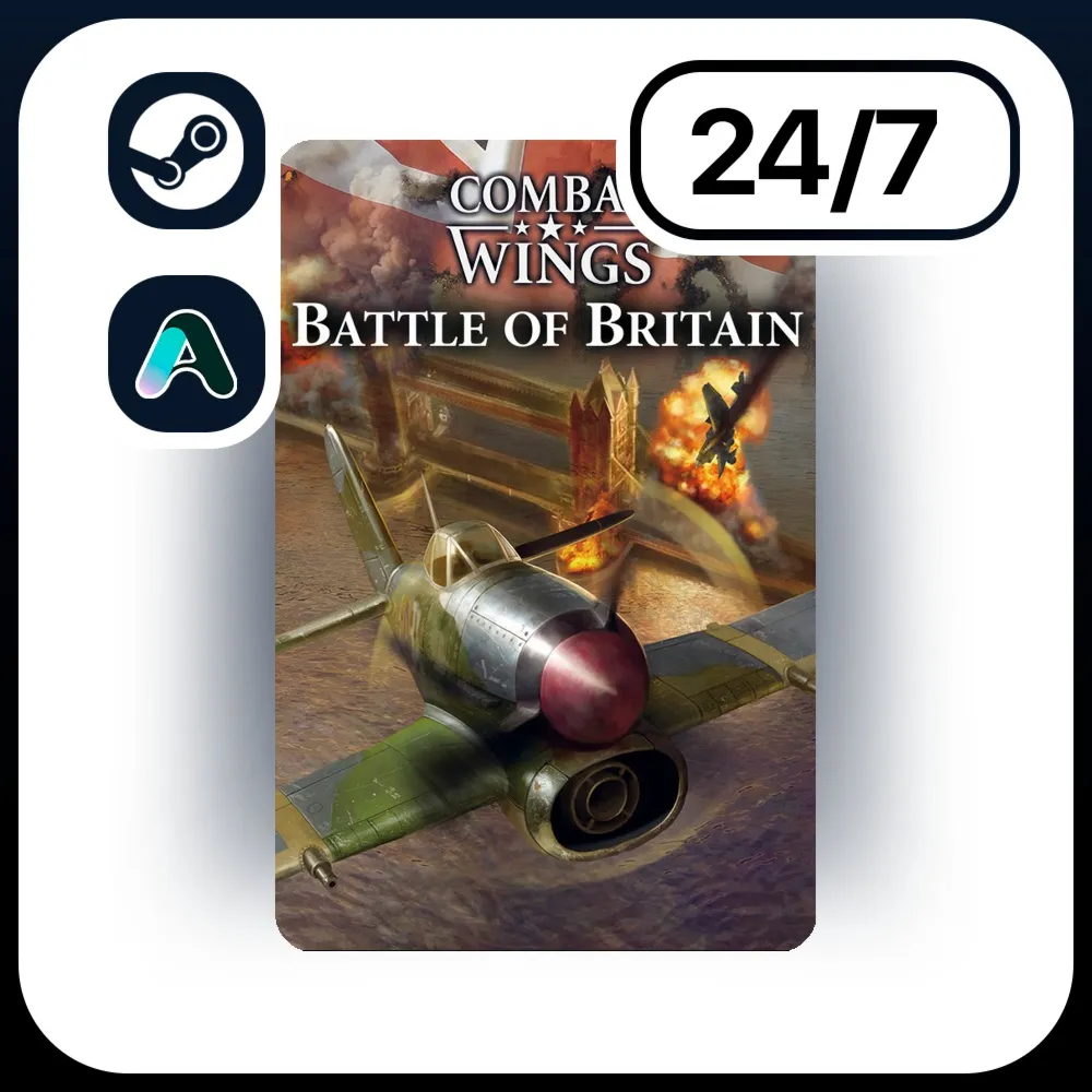 АВТО COMBAT WINGS: BATTLE OF BRITAIN \ STEAM ПОДАРКОМ ДЛЯ KZ | UA | CIS 24/7