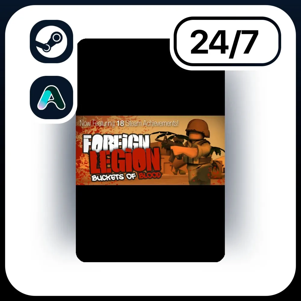 АВТО FOREIGN LEGION: BUCKETS OF BLOOD \ STEAM ПОДАРКОМ ДЛЯ KZ | RU | UA | CIS 24/7