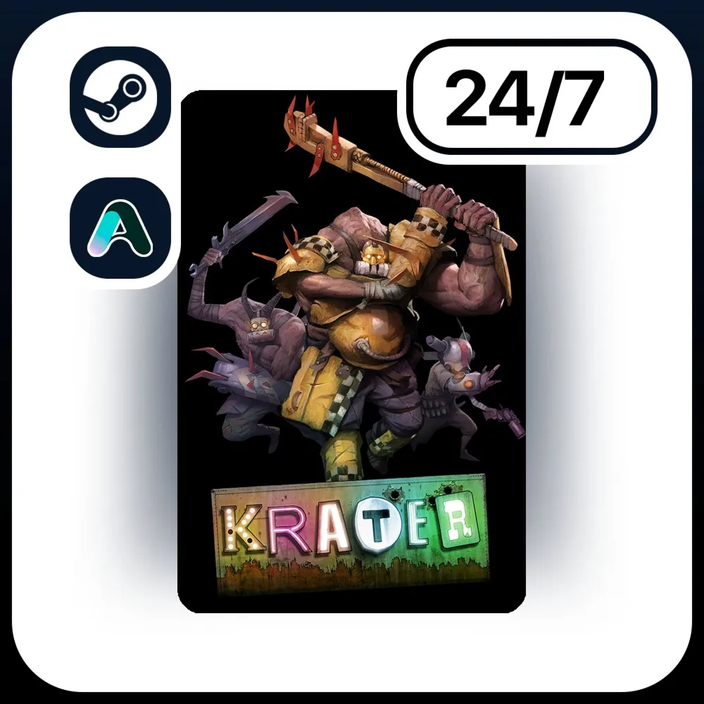 АВТО KRATER \ STEAM ПОДАРКОМ ДЛЯ KZ | RU | UA | CIS 24/7