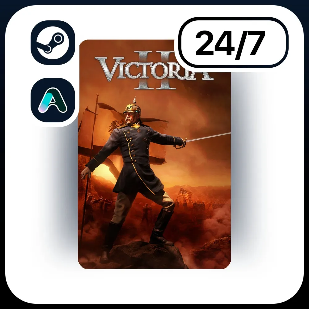 АВТО VICTORIA II \ STEAM ПОДАРКОМ ДЛЯ KZ | RU | UA | CIS 24/7