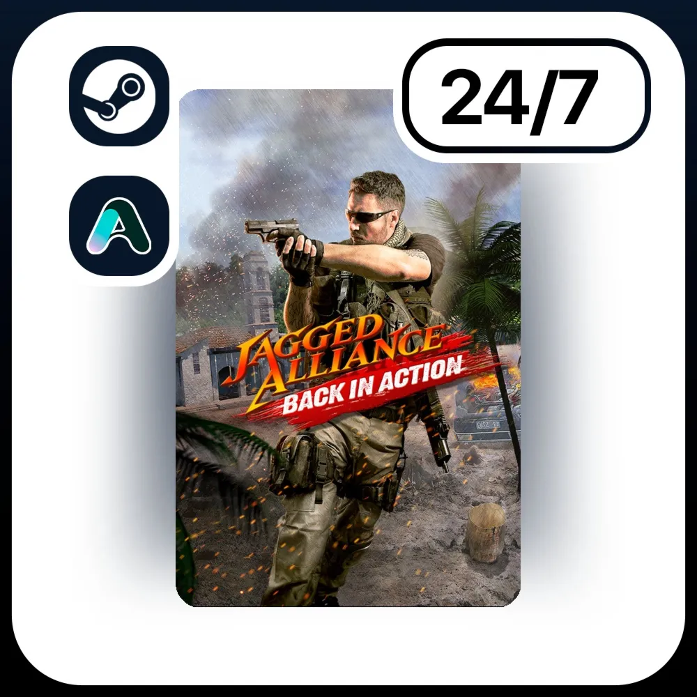 АВТО JAGGED ALLIANCE - BACK IN ACTION \ STEAM ПОДАРКОМ ДЛЯ KZ | RU | UA | CIS 24/7