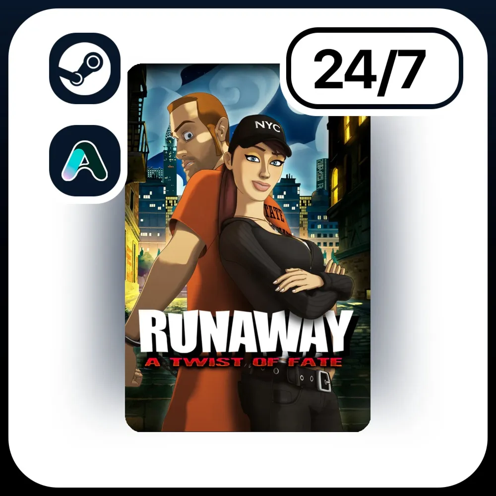 АВТО RUNAWAY: A TWIST OF FATE \ STEAM ПОДАРКОМ ДЛЯ KZ | RU | UA | CIS 24/7