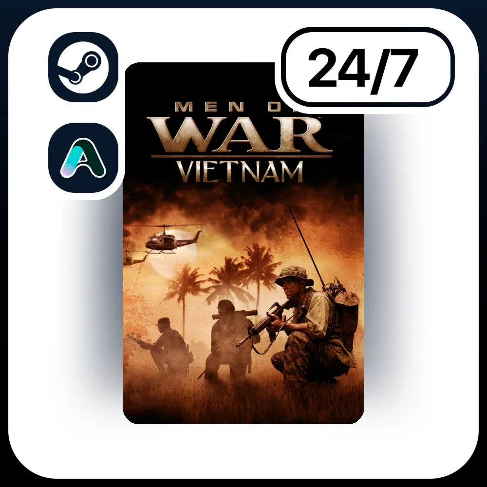 АВТО MEN OF WAR: VIETNAM \ STEAM ПОДАРКОМ ДЛЯ KZ | RU | UA | CIS 24/7
