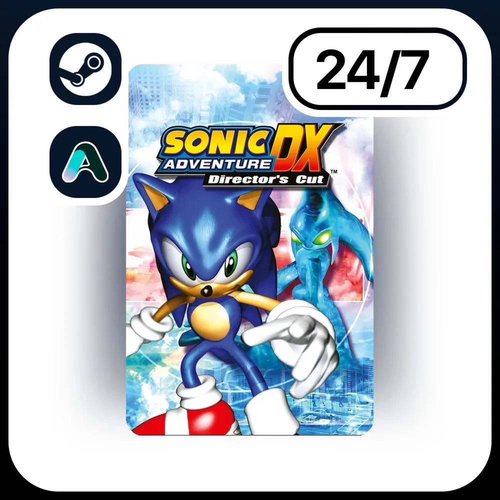 АВТО SONIC ADVENTURE DX \ STEAM ПОДАРКОМ ДЛЯ KZ | UA | CIS 24/7