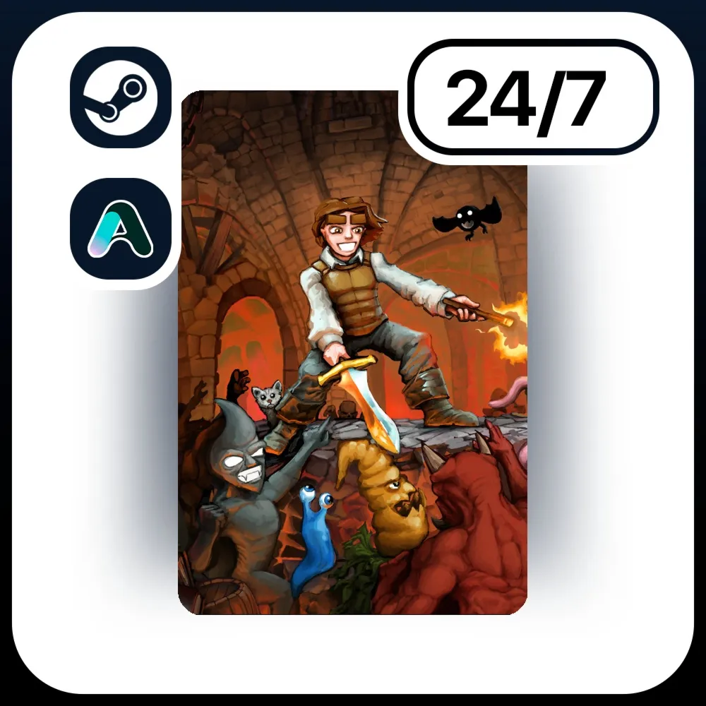 АВТО DUNGEONS OF DREDMOR \ STEAM ПОДАРКОМ ДЛЯ KZ | RU | UA | CIS 24/7