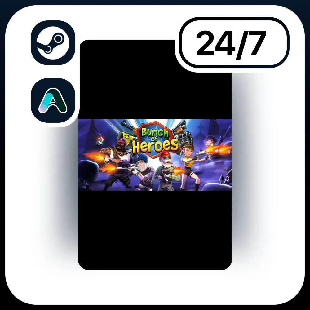 АВТО BUNCH OF HEROES \ STEAM ПОДАРКОМ ДЛЯ KZ | RU | UA | CIS 24/7