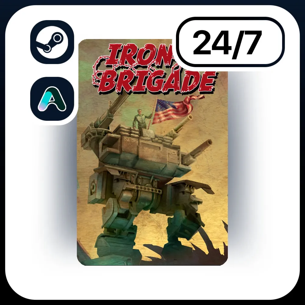 АВТО IRON BRIGADE \ STEAM ПОДАРКОМ ДЛЯ KZ | UA | CIS 24/7