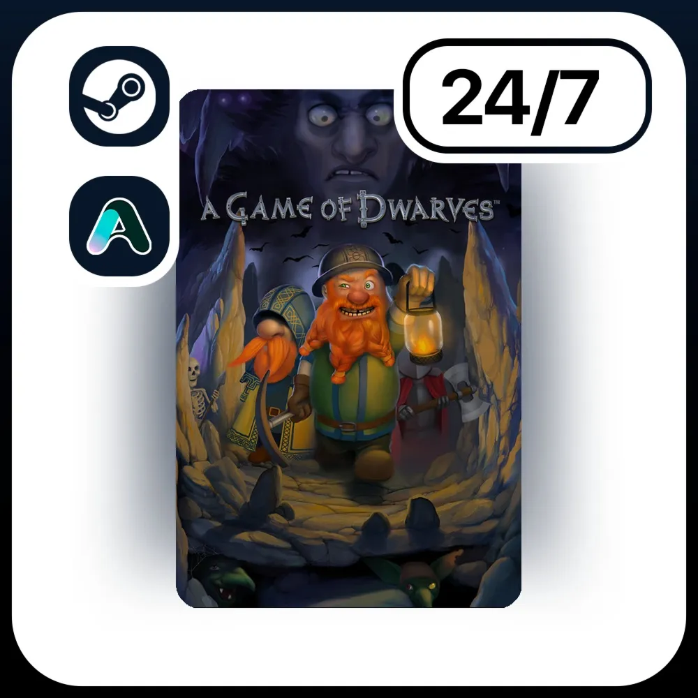 АВТО A GAME OF DWARVES \ STEAM ПОДАРКОМ ДЛЯ KZ | RU | UA | CIS 24/7