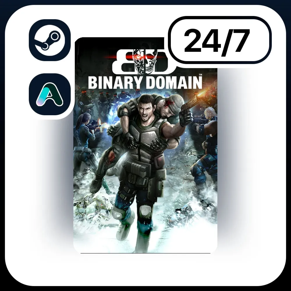 АВТО BINARY DOMAIN \ STEAM ПОДАРКОМ ДЛЯ KZ | UA | CIS 24/7