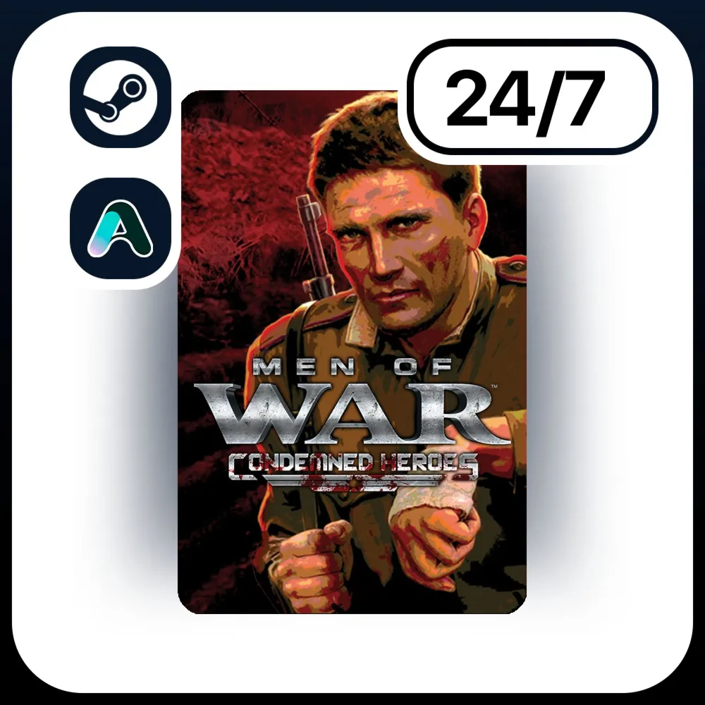 АВТО MEN OF WAR: CONDEMNED HEROES \ STEAM ПОДАРКОМ ДЛЯ KZ | RU | UA | CIS 24/7