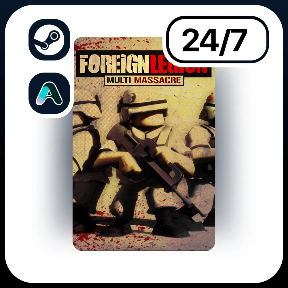 АВТО FOREIGN LEGION: MULTI MASSACRE \ STEAM ПОДАРКОМ ДЛЯ KZ | RU | UA | CIS 24/7