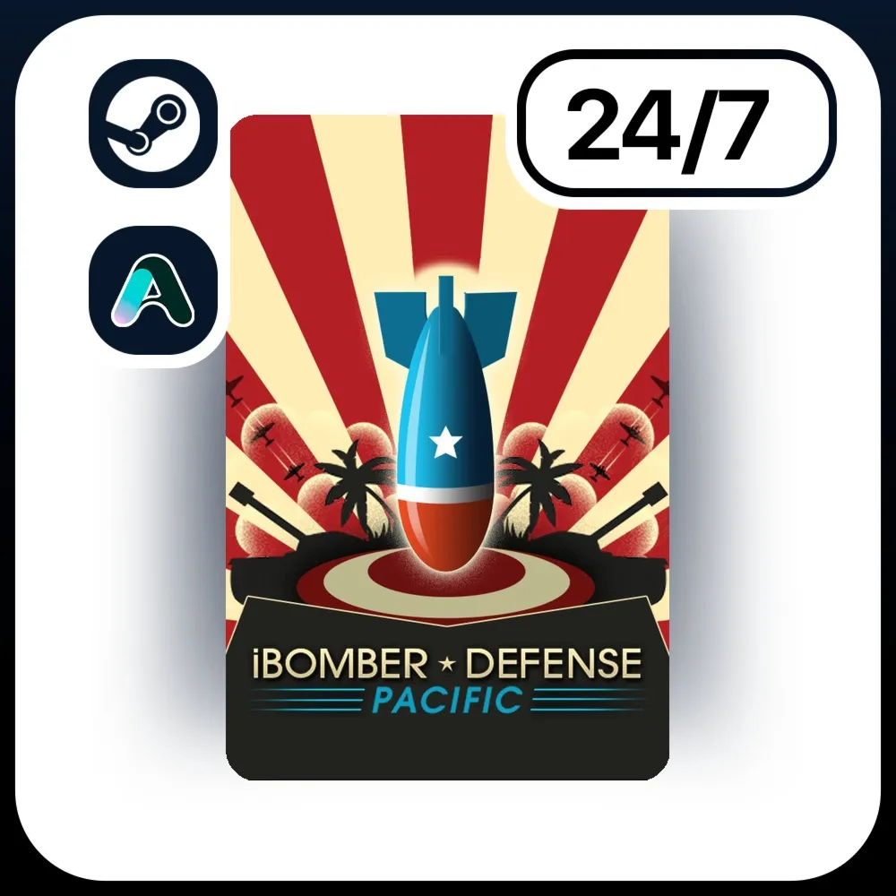 АВТО IBOMBER DEFENSE PACIFIC \ STEAM ПОДАРКОМ ДЛЯ KZ | RU | UA | CIS 24/7
