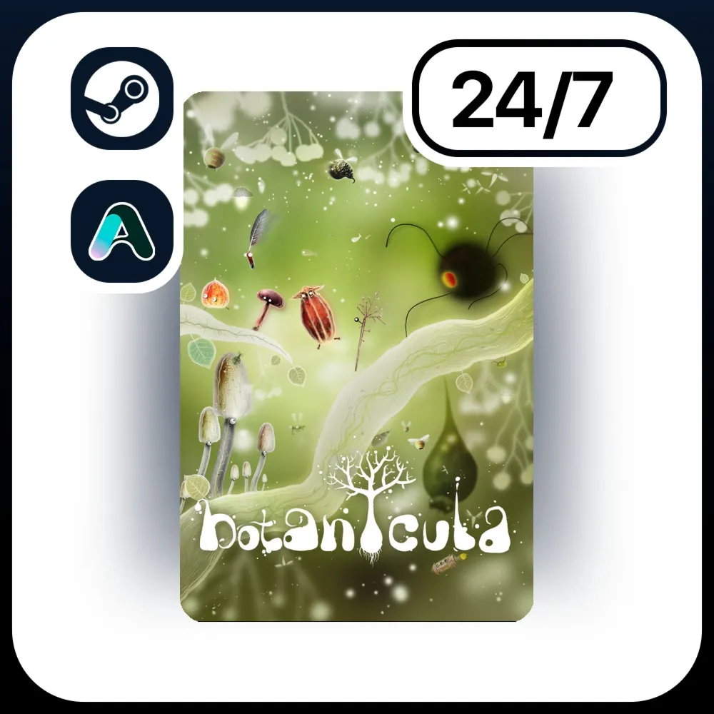 АВТО BOTANICULA \ STEAM ПОДАРКОМ ДЛЯ KZ | RU | UA | CIS 24/7