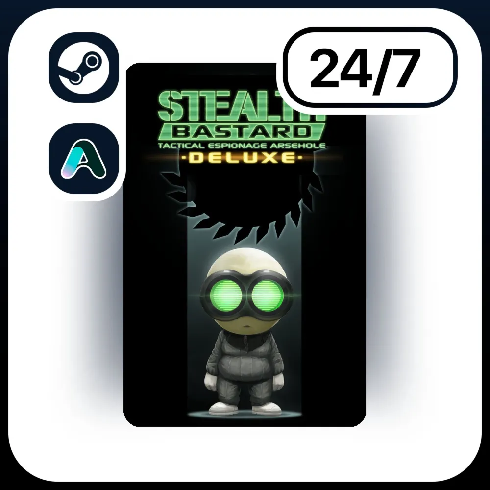 АВТО STEALTH BASTARD DELUXE \ STEAM ПОДАРКОМ ДЛЯ KZ | RU | UA | CIS 24/7