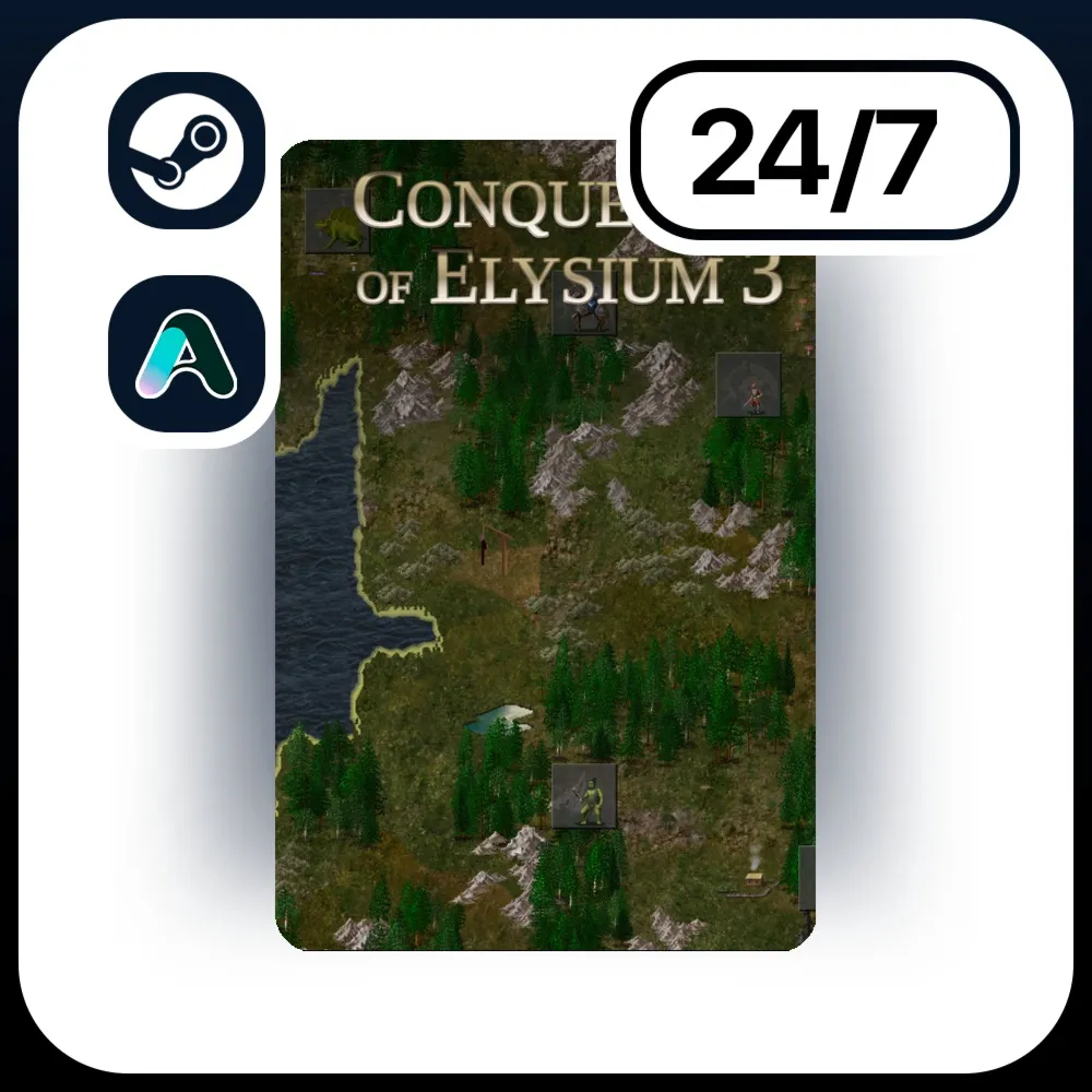 АВТО CONQUEST OF ELYSIUM 3 \ STEAM ПОДАРКОМ ДЛЯ KZ | RU | UA | CIS 24/7