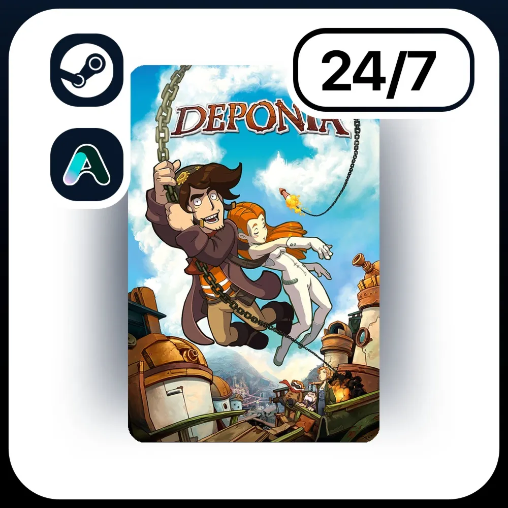 АВТО DEPONIA \ STEAM ПОДАРКОМ ДЛЯ KZ | RU | UA | CIS 24/7