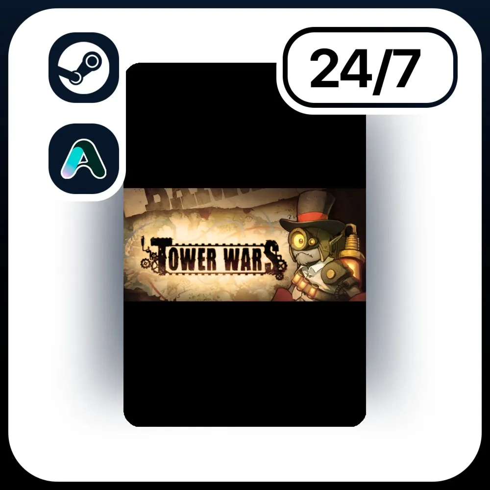 АВТО TOWER WARS \ STEAM ПОДАРКОМ ДЛЯ RU | CIS 24/7