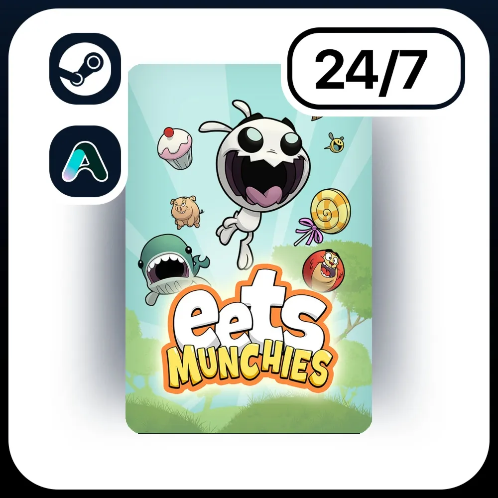АВТО EETS MUNCHIES \ STEAM ПОДАРКОМ ДЛЯ KZ | RU | UA | CIS 24/7