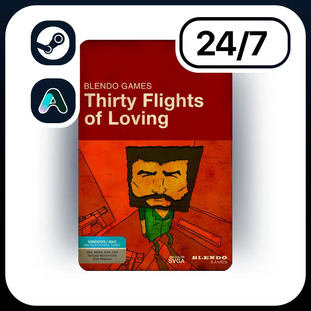 АВТО THIRTY FLIGHTS OF LOVING \ STEAM ПОДАРКОМ ДЛЯ KZ | RU | UA | CIS 24/7