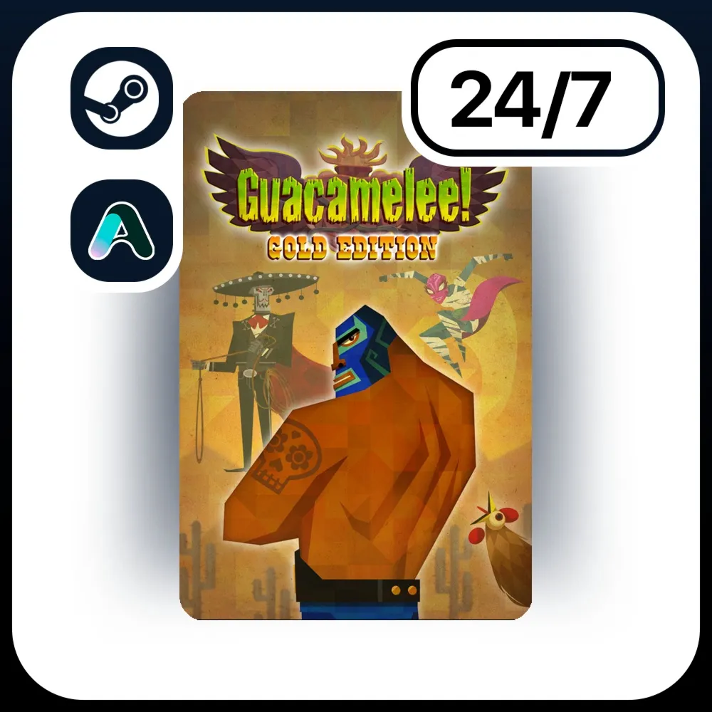 АВТО GUACAMELEE! GOLD EDITION \ STEAM ПОДАРКОМ ДЛЯ KZ | RU | UA | CIS 24/7
