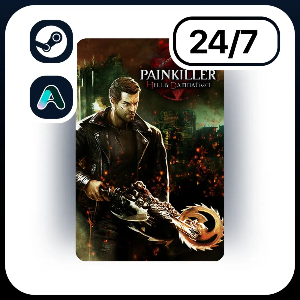 АВТО PAINKILLER HELL & DAMNATION \ STEAM ПОДАРКОМ ДЛЯ KZ | UA | CIS 24/7