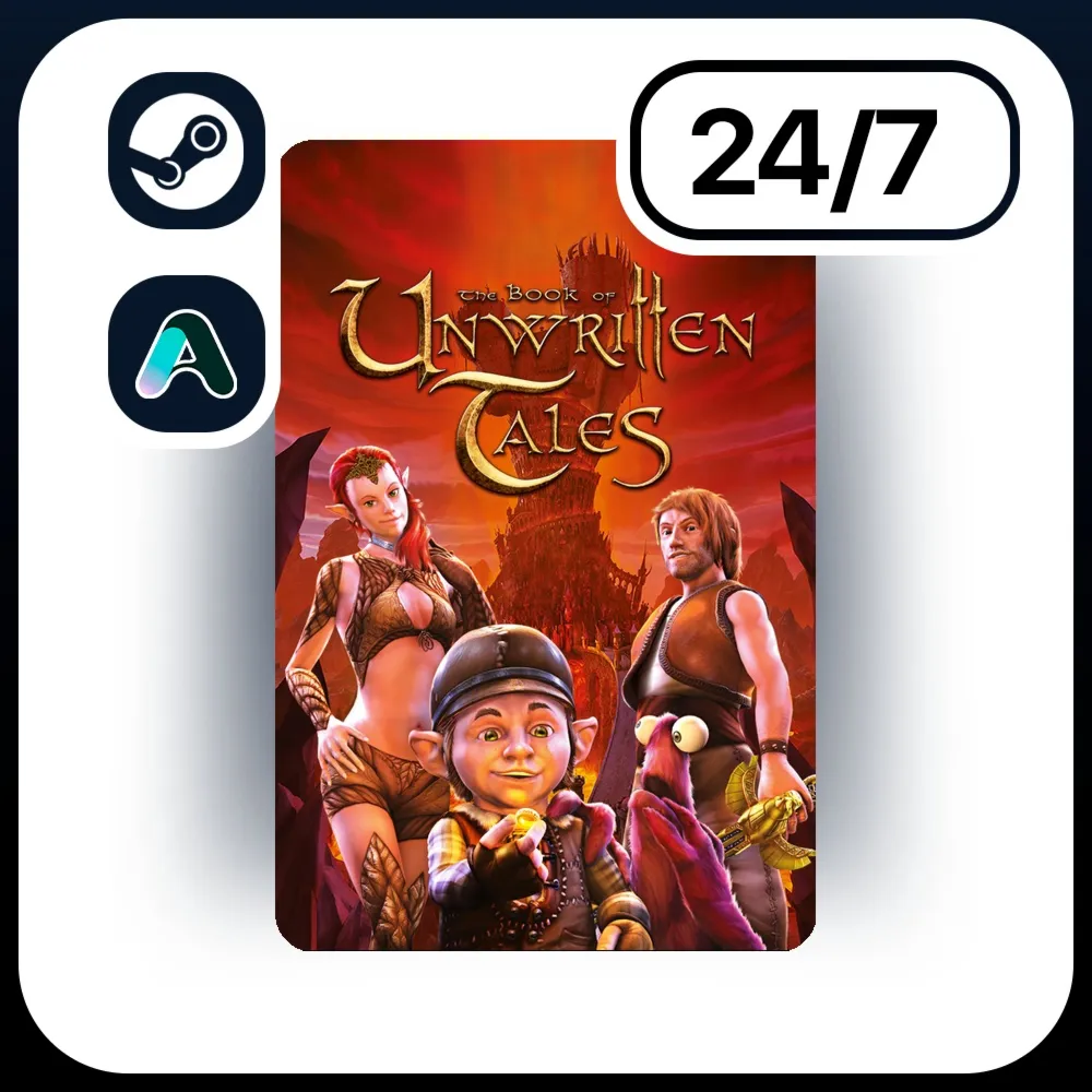 АВТО THE BOOK OF UNWRITTEN TALES \ STEAM ПОДАРКОМ ДЛЯ KZ | RU | UA | CIS 24/7