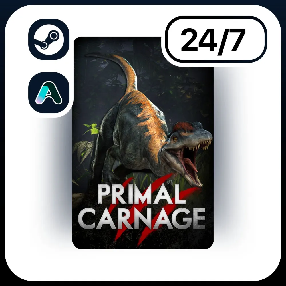 АВТО PRIMAL CARNAGE \ STEAM ПОДАРКОМ ДЛЯ KZ | RU | UA | CIS 24/7