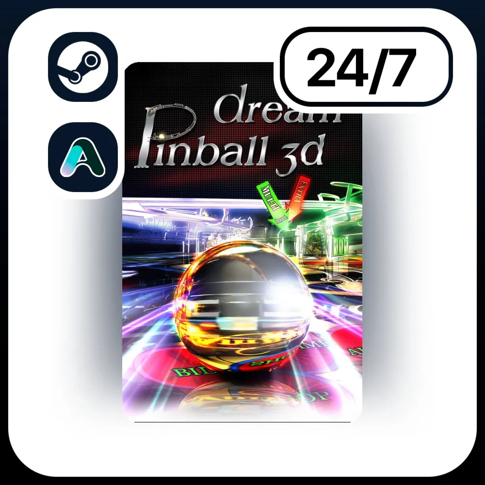 АВТО DREAM PINBALL 3D \ STEAM ПОДАРКОМ ДЛЯ KZ | RU | UA | CIS 24/7