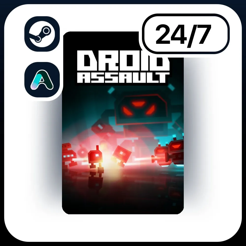 АВТО DROID ASSAULT \ STEAM ПОДАРКОМ ДЛЯ KZ | RU | UA | CIS 24/7