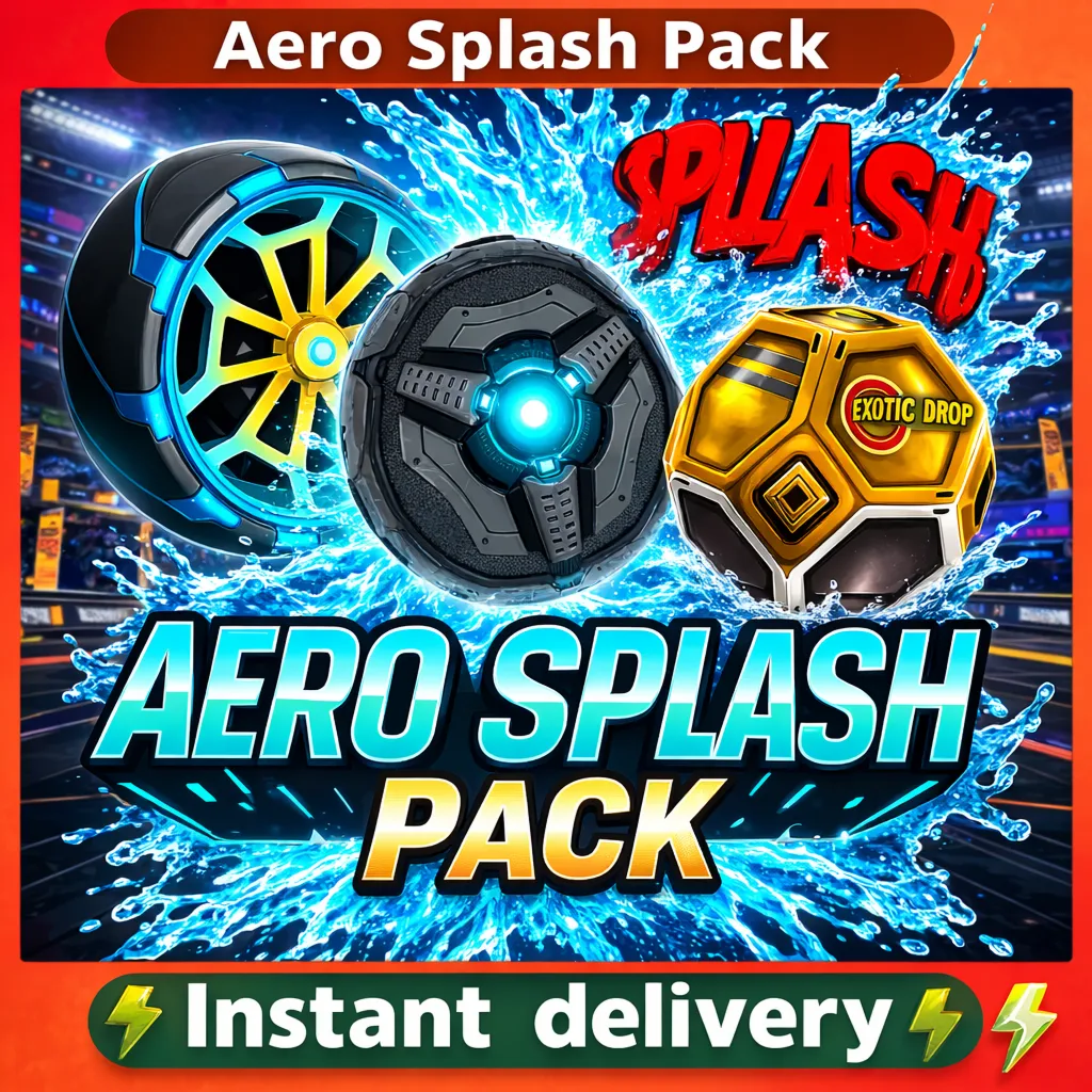Rocket League Aero Splash Pack  Ключ - глобальный - PS/Xbox/Switch/ПК