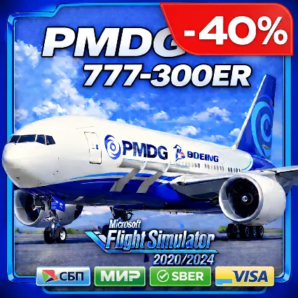 PMDG Boeing 777-300 ER MSFS 2020/2024 Аккаунт