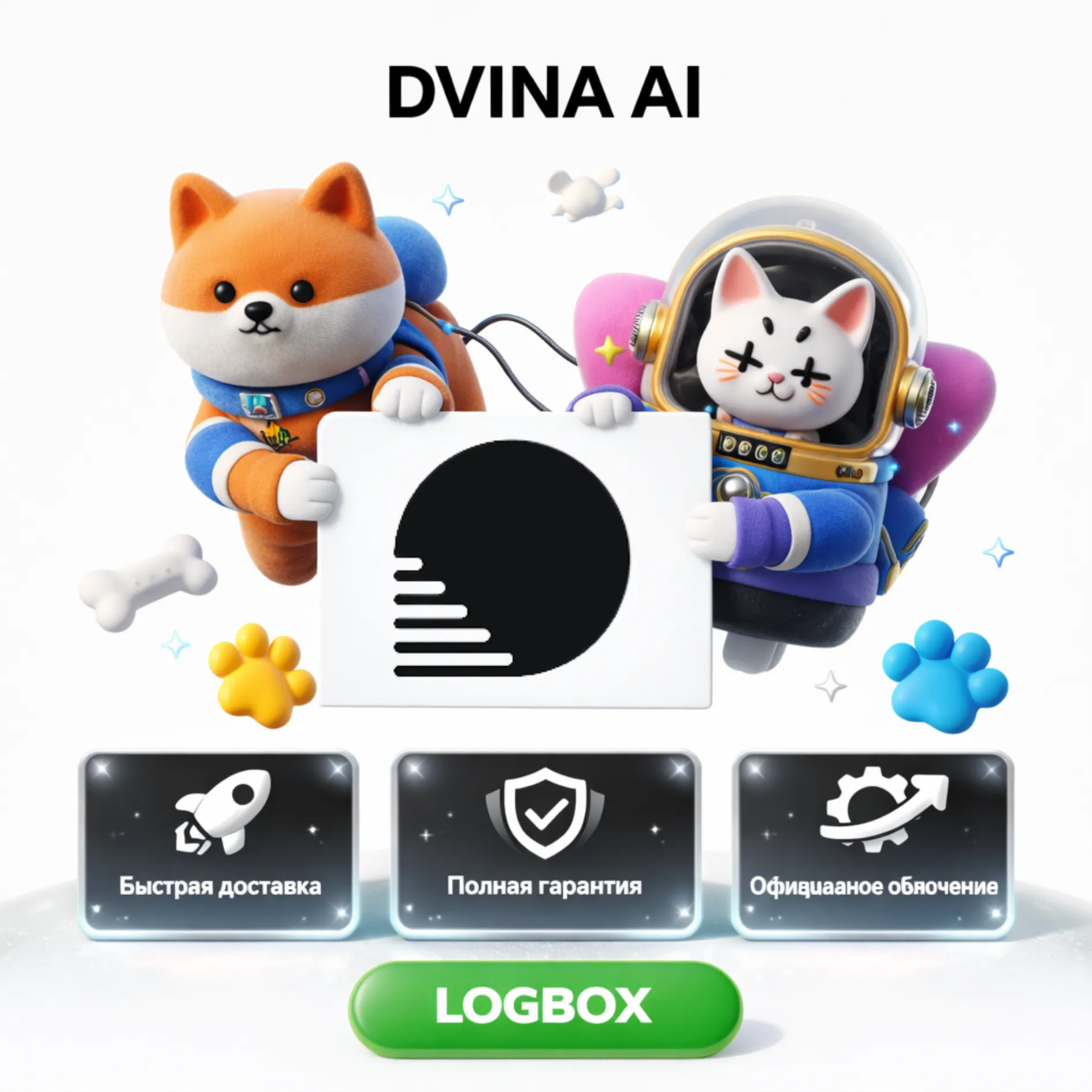 Dvina AI – AI Агент для Автоматизации и Данных 1 Месяц