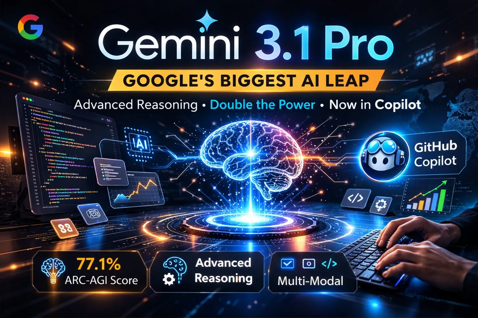 Подписка на Google Gemini AI Pro ( 3.1 Обновлять Версия) | 1- 12 месяцев План | Семей