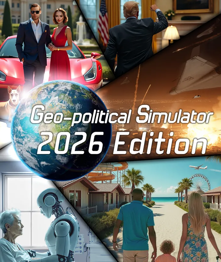  Geo-Political Simulator 2026 Edition /Steam Ключ / Только  Китай