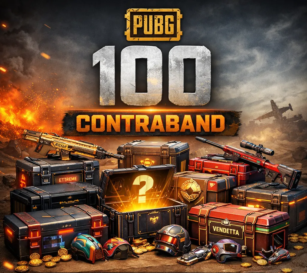 PUBG: BATTLEGROUNDS Contraband x100  Ключ - глобальный