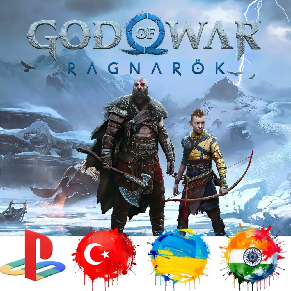 God of War Ragnarok PS4/PS5/PS Акция PS Store /Турция/Украина/Индия