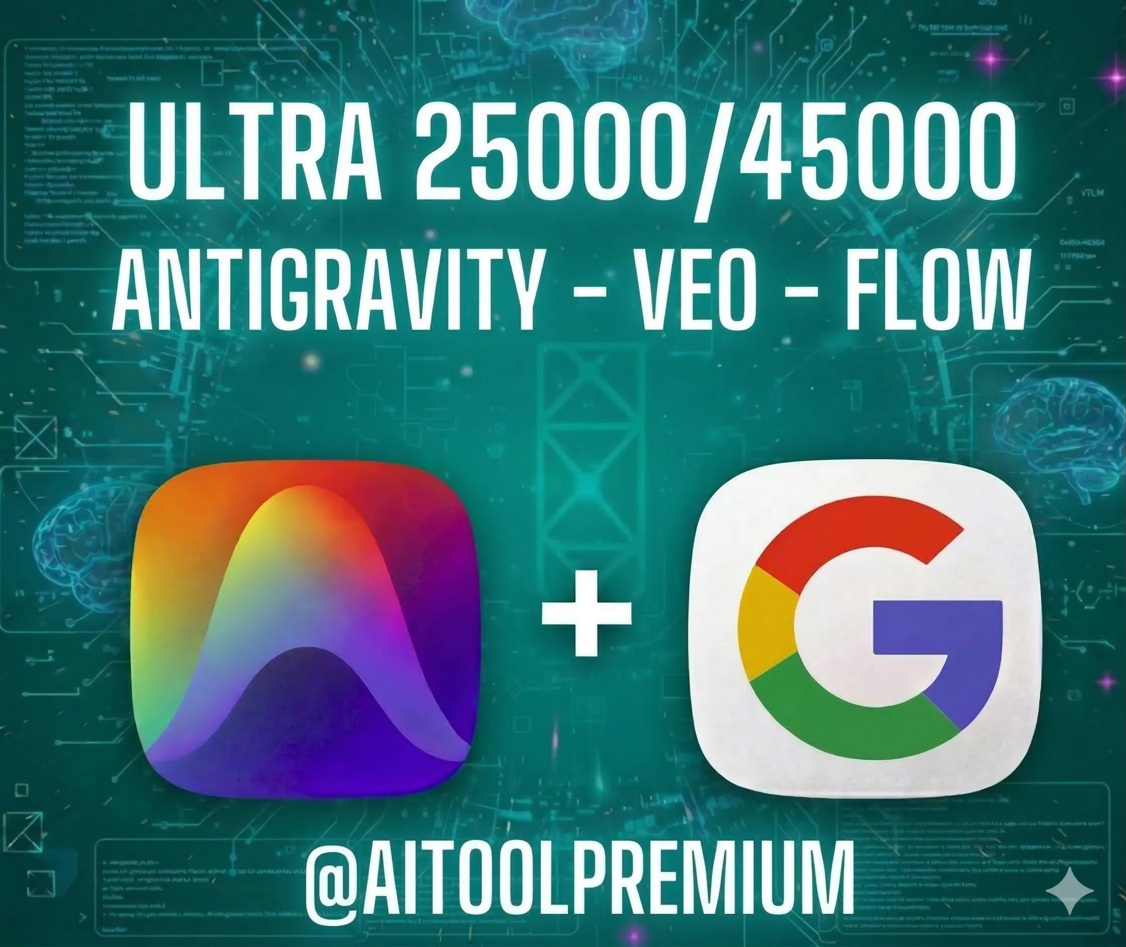 Gemini AI ULTRA | VEO3 - FLO [25000/45000 credit] [Мгновенная доставка]