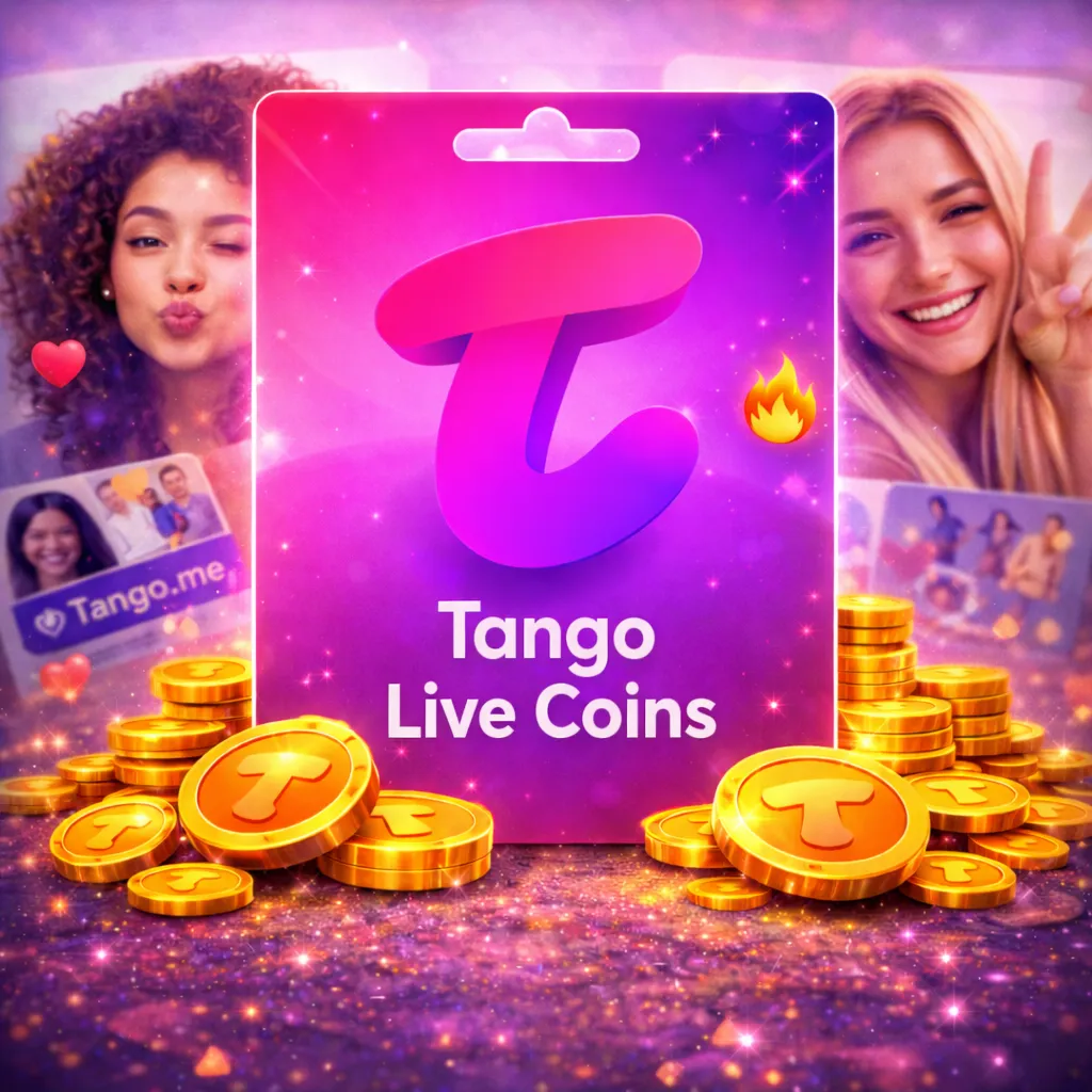 Tango Live Код Ваучер 120 Coins - 6500 Coins