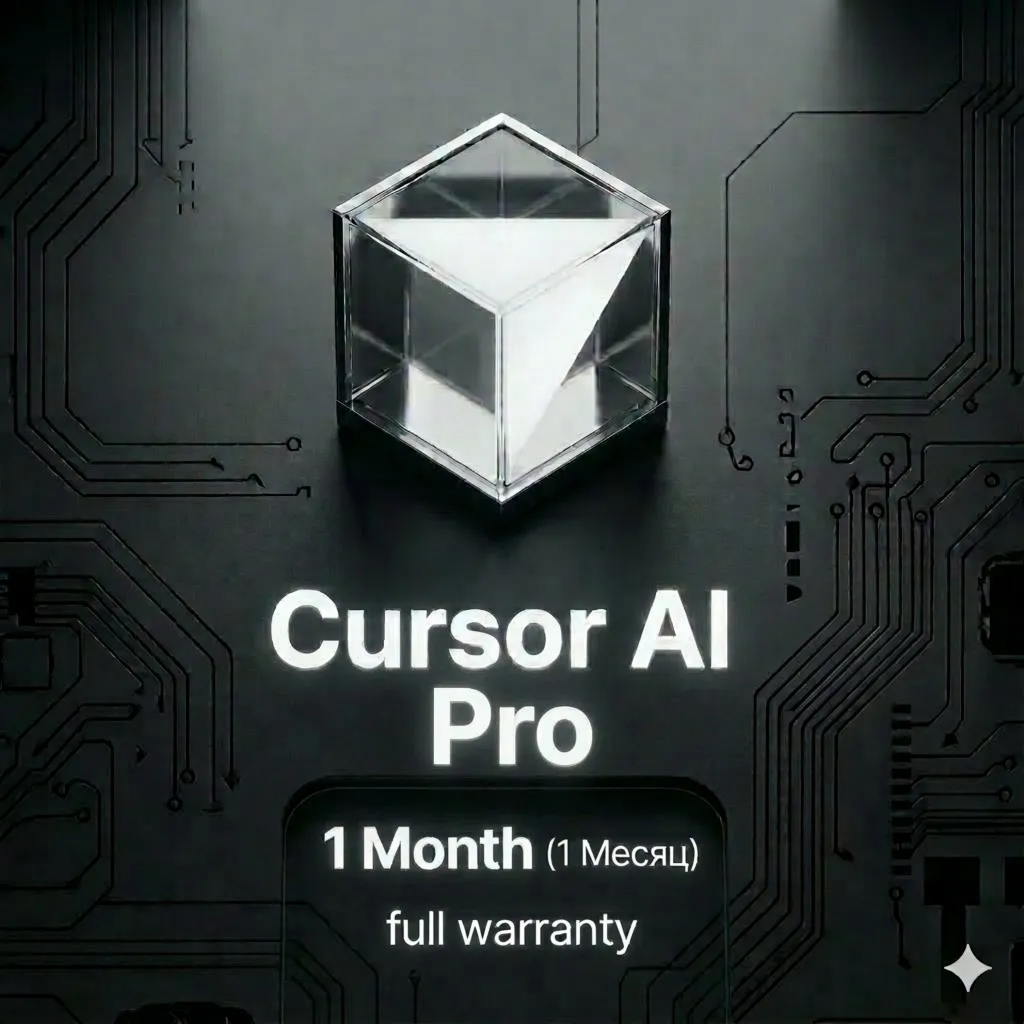 Cursor Ai - PRO / 1 месяц / Новый аккаунт / Приватный - быстро
