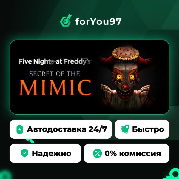 Five Nights at Freddy's: Secret of the Mimic · Steam Gift · АВТОДОСТАВКА