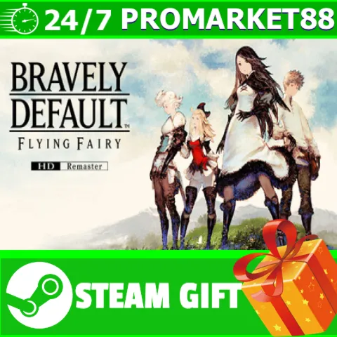 ️BRAVELY DEFAULT FLYING FAIRY HD Remaster STEAM GIFT