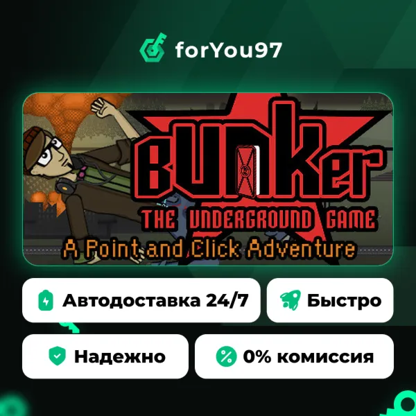 Bunker - The Underground Game · Steam Gift · АВТОДОСТАВКА