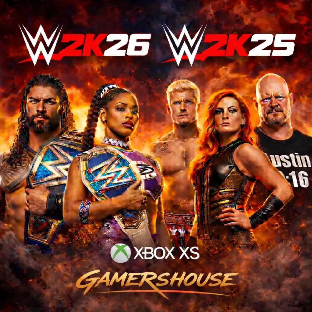 ⭐️WWE2K26 + WWE2K25⭐️Xbox series X|S АРЕНДА