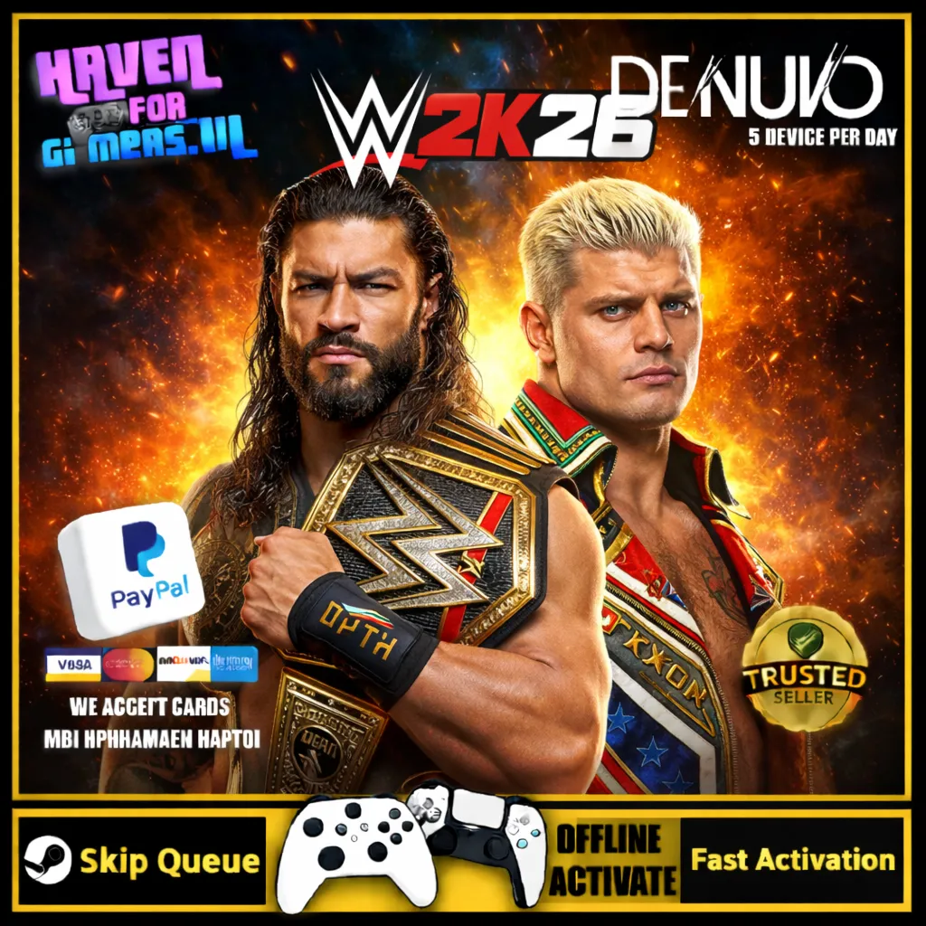 WWE 2K26 Выпуск за пон | STEAM | Без Steam Guard | Без очереди | ОФФЛАЙНDENUVO 24/7