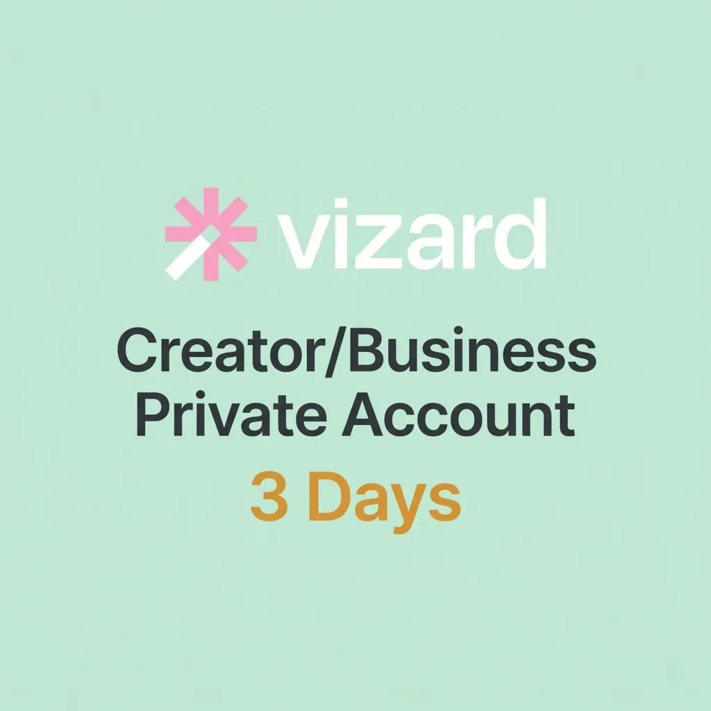 Vizard AI Creator/Business Приватный Аккаунт 3 Дня