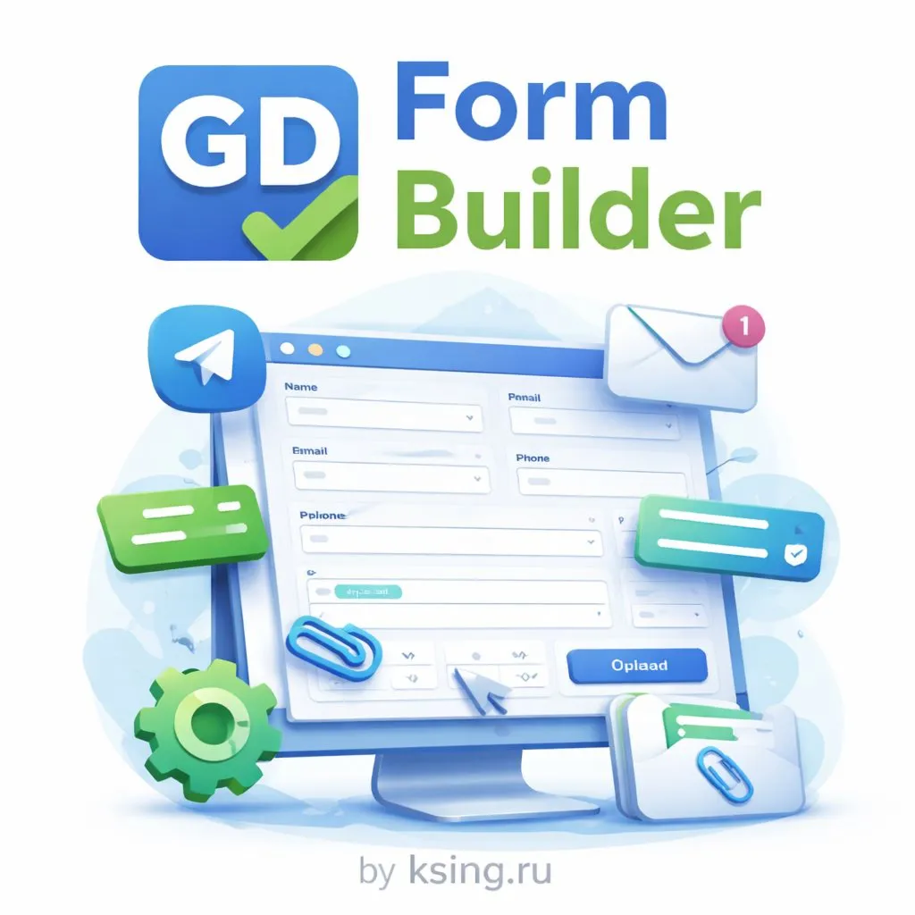 GD Form Builder - конструктор форм для WordPress