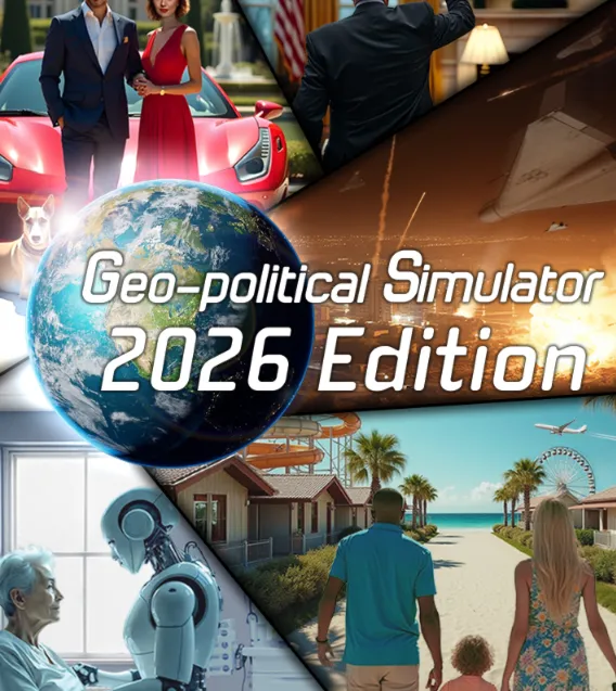  Geo-Political Simulator 2026 Edition/Steam Ключ / Только  Европа