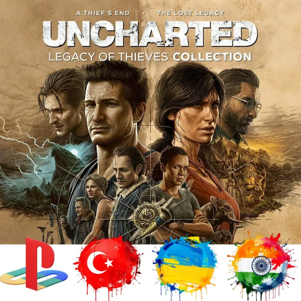 UNCHARTED Legacy of Thieves PS5/ Акция PS Store /Турция/Украина/Индия