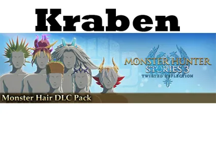 Набор вдохновленных монстрами причесок Monster Hunter Stories 3: Twisted Reflection